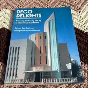 Deco Delights ⭐️ by Barbara Baer Capitman large paperback book